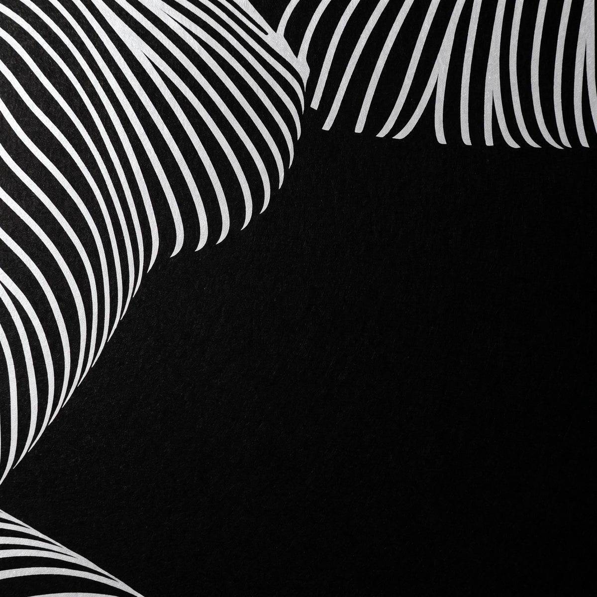 ZEPHYR | Elegant Abstract Female Figure Op Art | Luxury Multi-Print Wall Art | 1-Of-1
