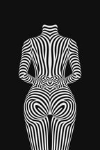ECHELON | Minimalist | Female Figure | B&W | 8K - 32K