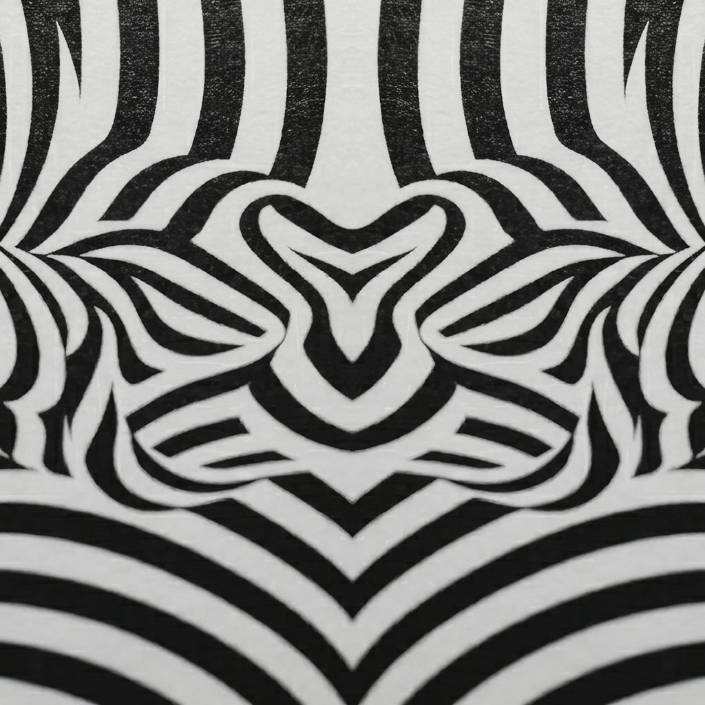 ECHELON | Brutalist Striped Abstract Female Op Art | Minimalist Luxury Wall Art