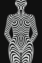 HYPNOS | Minimalist | Female Figure | B&W | 8K - 32K