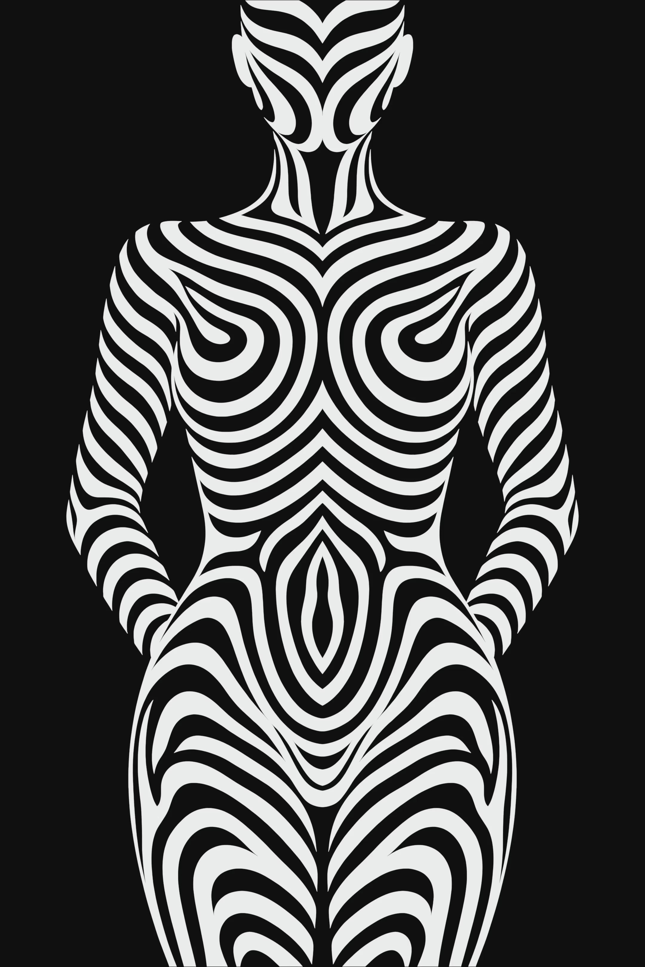 HYPNOS | Minimalist | Female Figure | B&W | 8K - 32K