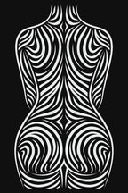 ENTROPY | Minimalist | Female Figure | B&W | 8K - 32K