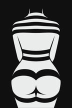 GALA | Minimalist | Female Figure | B&W | 8K - 32K
