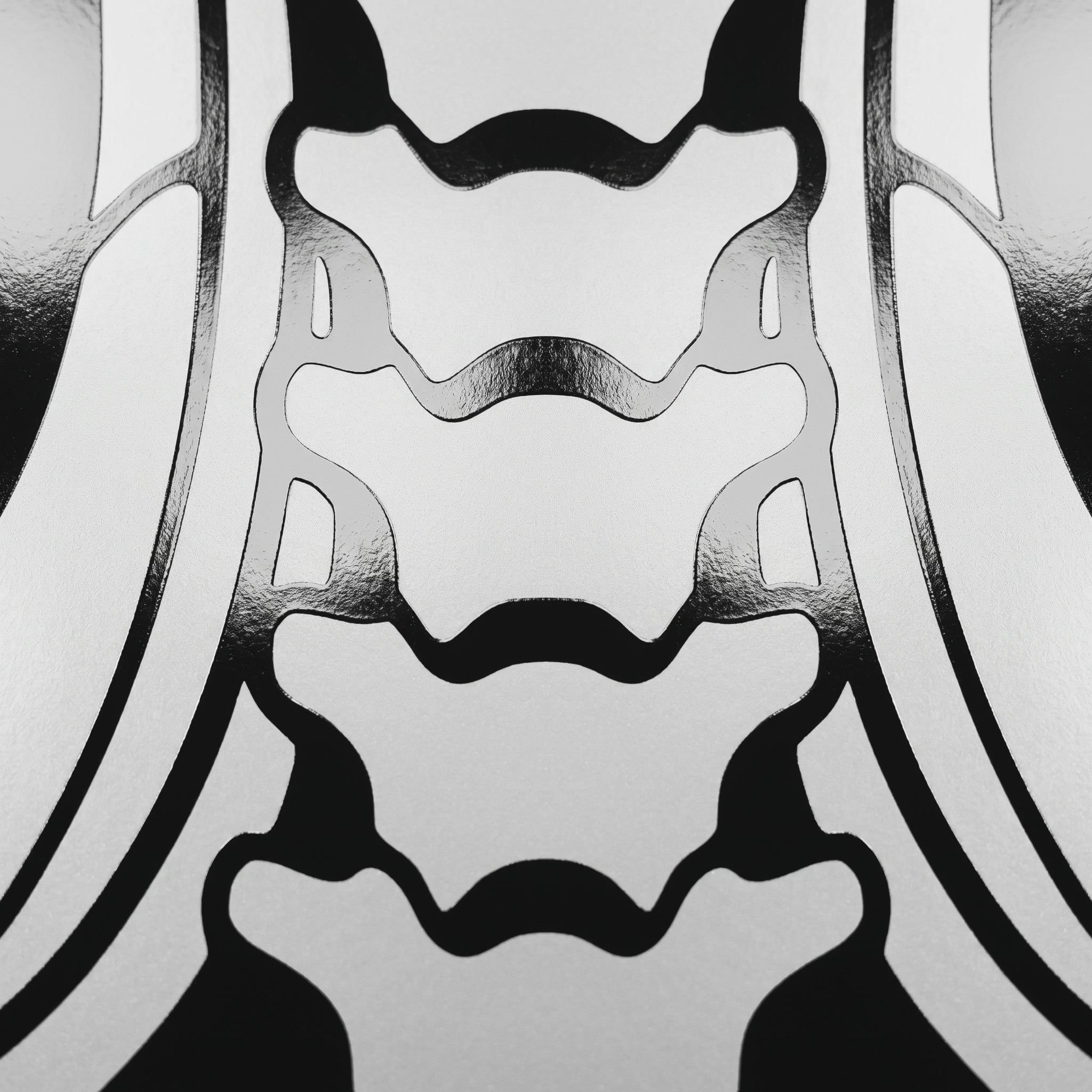 ARMATA | Cybernetic Skeletal Female Body Op Art Print | Luxury Sci-Fi Wall Art