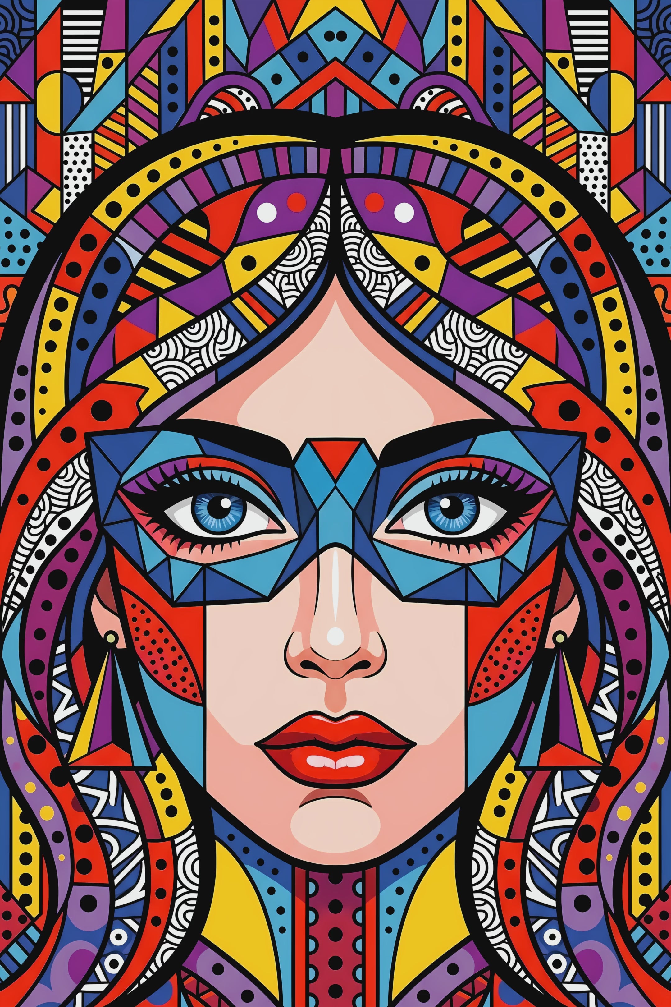 VIXEN | Vibrant Modern Feminine Pop Art | 8K - 32K Prints