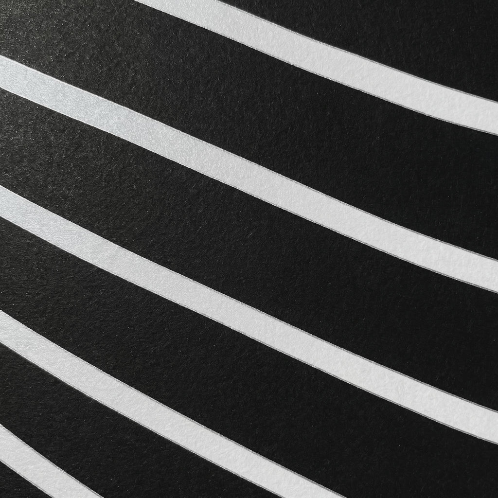 TEMPO | Dynamic Poised Female Silhouette Op Art | Luxury Multi-Print Wall Art | 1-Of-1