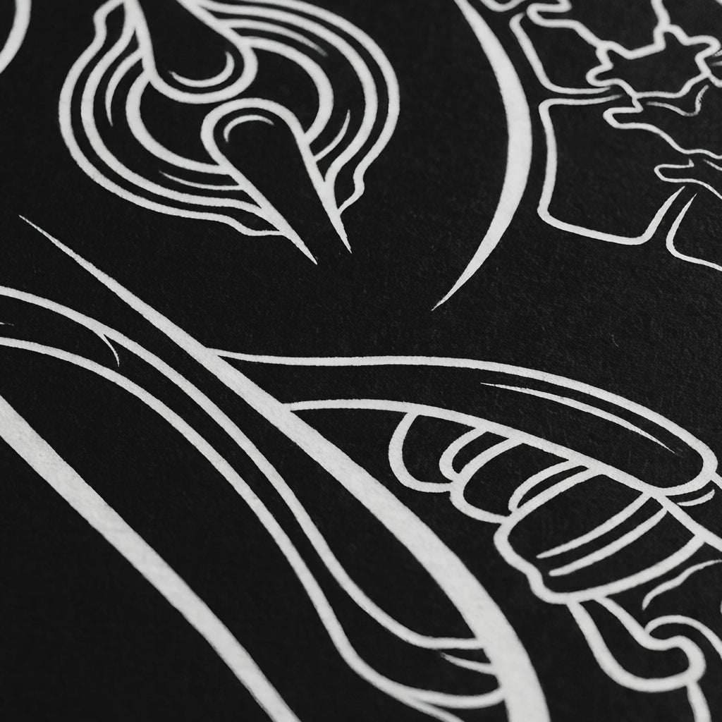 ANIMA | Gothic Minimalist Abstract Body Art Print | B&W Wall Art Luxury Decor
