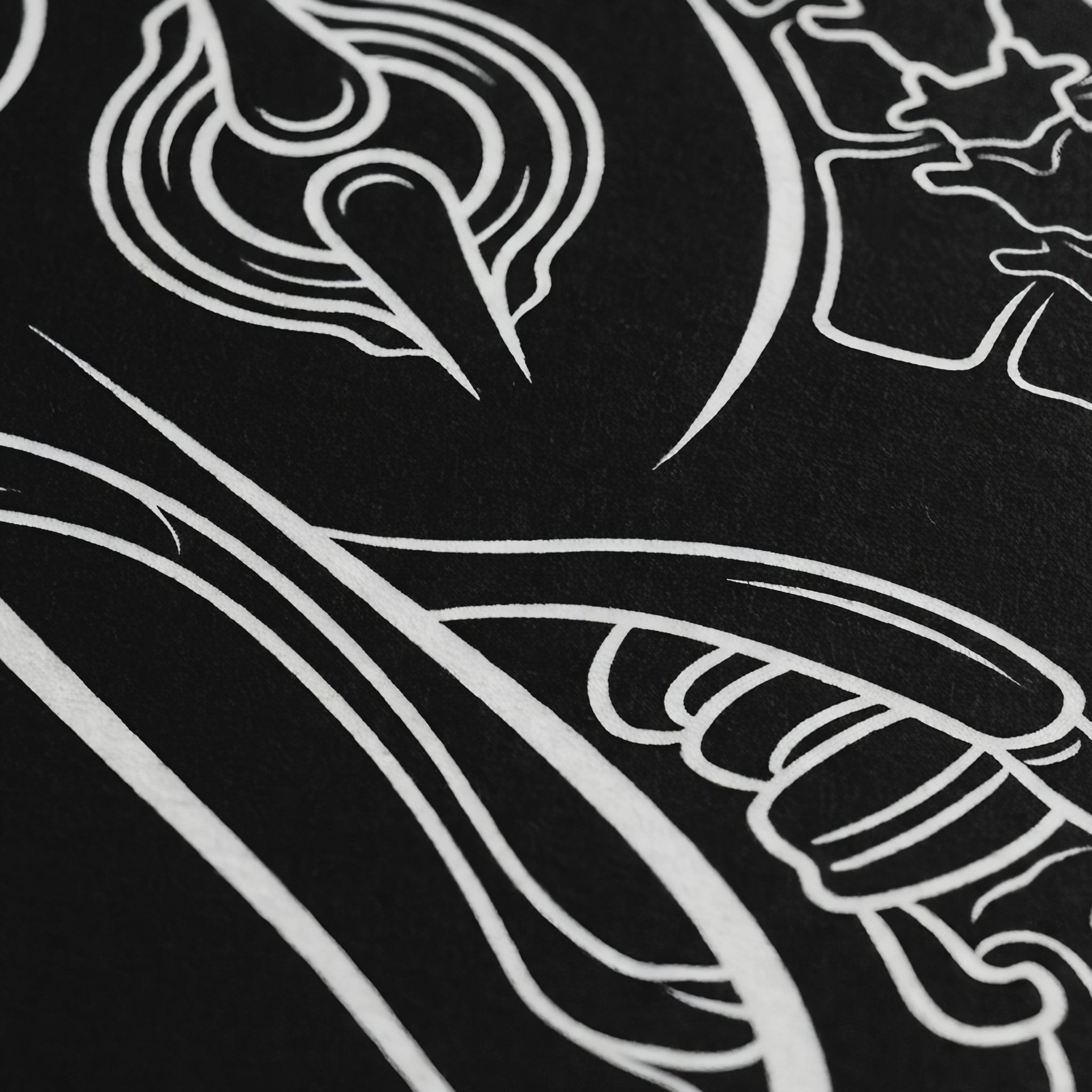 ANIMA | Gothic Minimalist Abstract Body Art Print | B&W Wall Art Luxury Decor