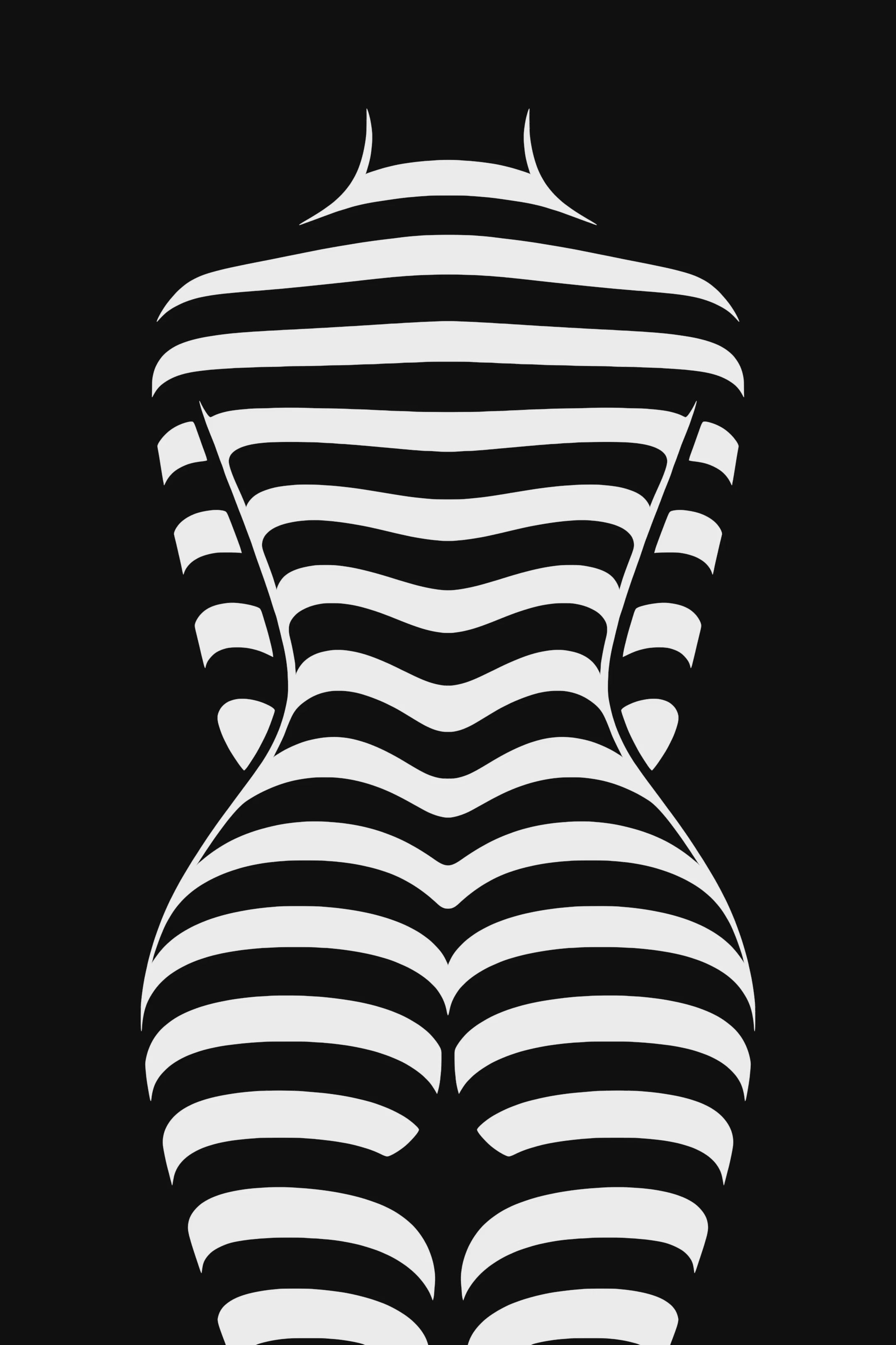 CURVES | Minimalist | Female Figure | B&W | 8K - 32K