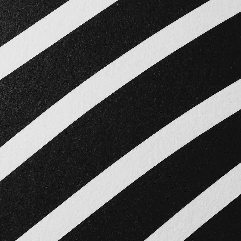SUAVE | Abstract Striped Female Figure Op Art | Luxury Multi-Print Wall Art | 1-Of-1