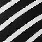 SUAVE | Abstract Striped Female Figure Op Art | Luxury Multi-Print Wall Art | 1-Of-1